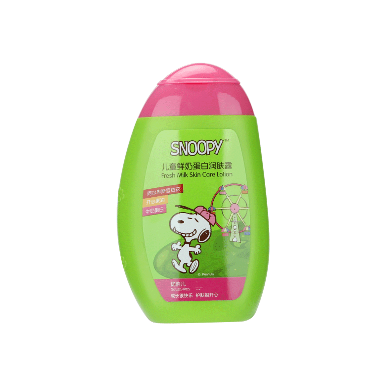 SNOOPY兒童鮮奶蛋白潤(rùn)膚露