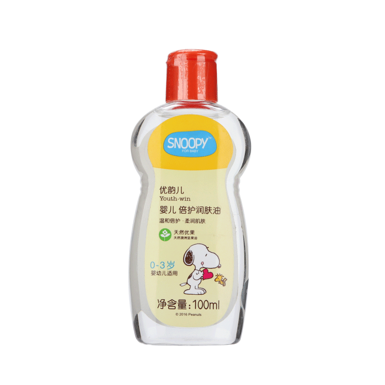 SNOOPY嬰兒倍護(hù)潤膚油 正面